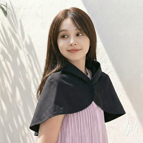美々帽子ケープ帽子 2WAY帽子●遮熱帽子●日よけ帽子●ロングケープ帽子●UV対策●紫外線対策●美肌対策●熱中対策●つば広帽子●背中までカバー●軽量帽子●2WAYハット●日本真田帽子