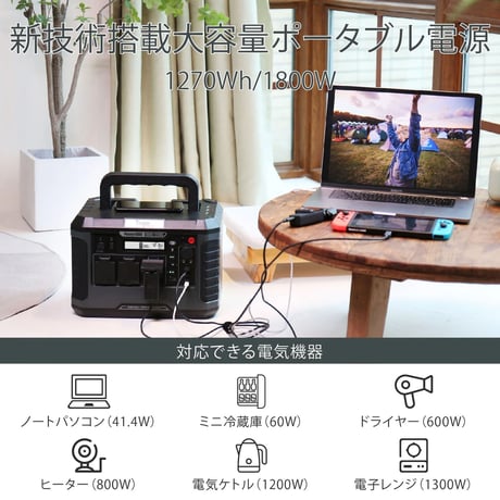 ＴｏｇｏＰｏｗｅｒ　ＭＡＳＴＥＲ１８００ＮＥＷ　ポータブル電源 MASTER1800NEW●ＴｏｇｏＰｏｗｅｒ●ポータブル電源●TogoPower MASTER1800NEW●【取寄せ商品】