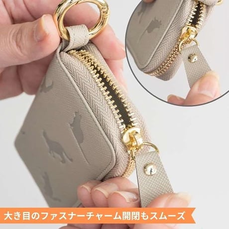やっぱり猫が好き　スマートキーケース　ブラック MPC-015●向島自動車用品製作所【取寄せ商品】