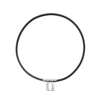 アングル e.モデル 01ネックレス プラチナ　Mサイズ AE01NPM●アングル e.モデル 01ネックレス プラチナ　Mサイズ●アングル【取寄せ商品】