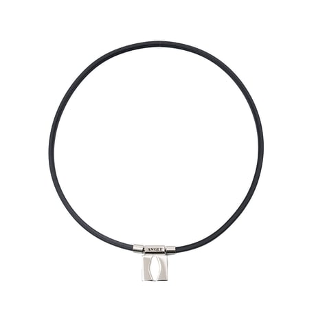 アングル e.モデル 01ネックレス プラチナ　Mサイズ AE01NPM●アングル e.モデル 01ネックレス プラチナ　Mサイズ●アングル【取寄せ商品】