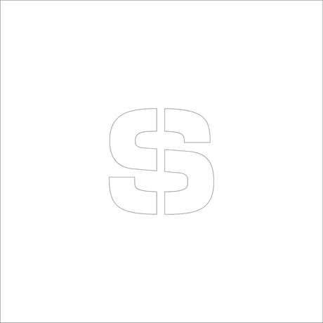 吹付けプレート　ステンシル　アルファベット小文字ｓ　マグネット ●吹付けプレート　ステンシル　アルファベット小文字ｓ　マグネット●グリーンクロス【取寄せ商品】
