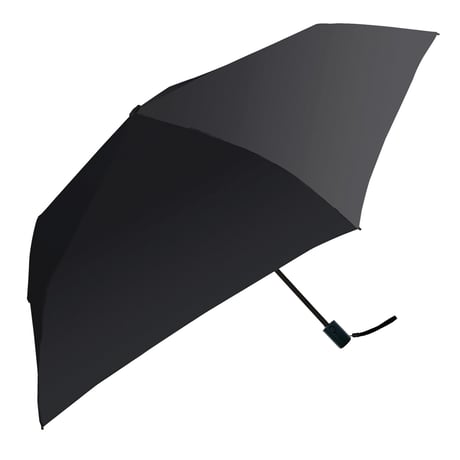 UVオールウェザー　晴雨兼用自動開閉折りたたみ傘　ブラック 945-005●UVオールウェザー　晴雨兼用自動開閉折りたたみ傘　ブラック●中谷【取寄せ商品】