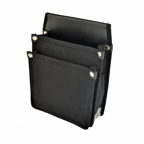 腰袋　内側ポケット付帆布　ＹＫ－０１　黒 YK-01 黒●金井産業【取寄せ商品】