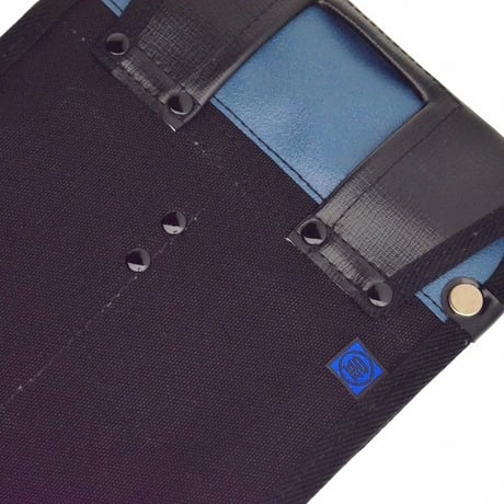 腰袋　内側ポケット付帆布／国防迷彩柄 YK-15 黒●金井産業【取寄せ商品】