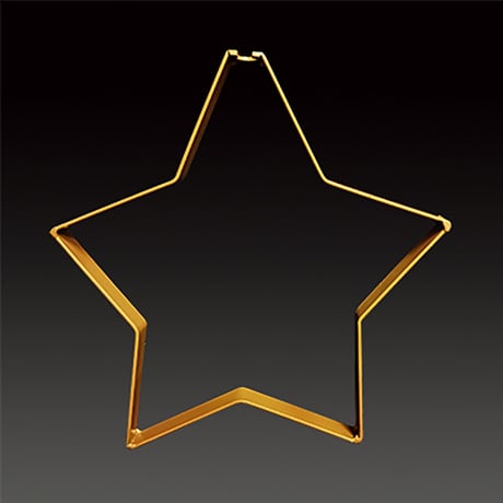 LEDクラシカル イルミネーション 飾り スター AZCS-M-ST●LEDクラシカル イルミネーション 飾り スター●アミューズ【取寄せ商品】