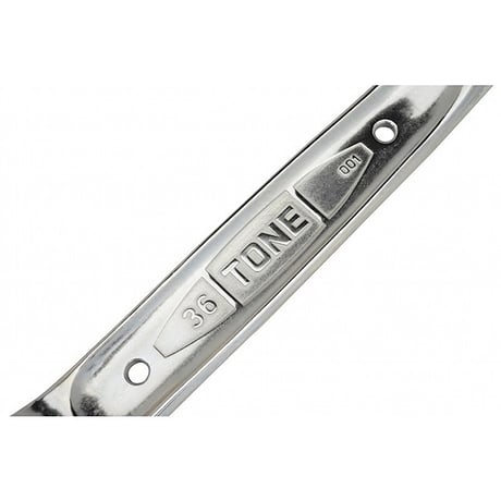 ＴＯＮＥ　シノ付めがねレンチ　銀総磨き　ＳＭＮ－２４（４１） SMN-24(41)●ＴＯＮＥ　シノ付めがねレンチ　銀総磨き　ＳＭＮ－２４（４１）●金井産業【取寄せ商品】