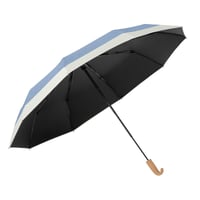 晴雨兼用折りたたみ日傘　軽量　完全遮光　１００％ＵＶカット　杢ミスト／ホワイト 日傘折りたたみ●日傘完全遮光●折りたたみ日傘●日傘●折りたたみ傘●晴雨兼用日傘●完全遮光日傘【取寄せ商品】