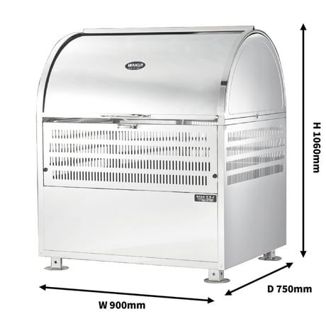 環境ステーションゴミ箱　ＷＳ－９００ ＷＳ－９００●環境ステーションゴミ箱　ＷＳ－９００●ワクイ ＷＳ－９００●環境ステーションゴミ箱　ＷＳ－９００●ワクイ【取寄せ商品】