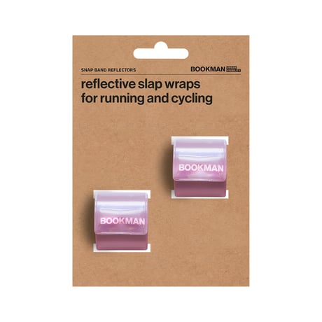 Ｓｎａｐ　Ｂａｎｄ　Ｒｅｆｌｅｃｔｏｒｓ　スナップバンドリフレクター　反射バンド　Ｐｉｎｋ 428●BOOKMAN【取寄せ商品】