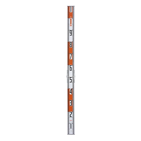 二ツ折標尺　スタッフ　１．１ｍ×２ツ折 LR-56(220409)●二ツ折標尺　スタッフ　１．１ｍ×２ツ折●マイゾック【取寄せ商品】