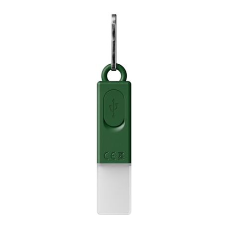 Ｌｉｇｈｔｓｔｉｃｋ　充電式防水ＬＥＤランプ　ＵＳＢ－Ｃ＆Ｐａｐｅｒ　ｐａｃｋａｇｉｎｇ（ＦＳＣ）　Ｇｒｅｅｎ 583●BOOKMAN【取寄せ商品】