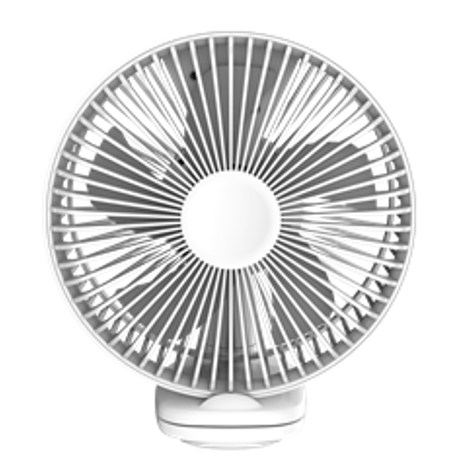首振り機能付 折り畳み式扇風機F8【クリップタイプ】Folding Storage Clip Fan F8
