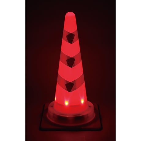 高輝度　ＬＥＤコーン（反射テープ付）　ＮＬＳ－１－６ ＮＬＳ－１－６●高輝度　ＬＥＤコーン（反射テープ付）　ＮＬＳ－１－６●三ツ星貿易 ＮＬＳ－１－６【取寄せ商品】