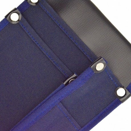 腰袋　内側ポケット付帆布　ＹＫ－０２　紺 YK-02 紺●金井産業【取寄せ商品】