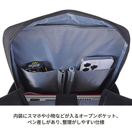 ＣＡＰＴＡＩＮ　ＳＴＡＧ　軽量ＰＣリュック　ビジネスバッグ　Ｍ　ブラック　１３４０ ●スワン【取寄せ商品】