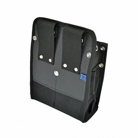 内側ポケット付ナイロン腰袋　Ｂ　黒 B 黒●金井産業【取寄せ商品】