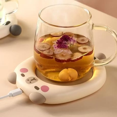 ｶｯﾌﾟｳｫｰﾏｰWS-N01 カップウォーマー USB 卓上ウォーマー 温め器 マグカップ コーヒー 温かい飲み物 3段階温度調節 オフィス デスクワーク 在宅ワーク