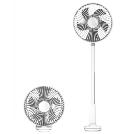 首振り機能付 折り畳み式扇風機F8【クリップタイプ】Folding Storage Clip Fan F8