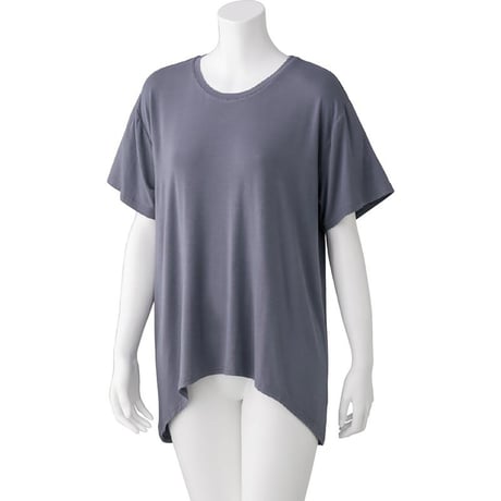 のびのびストレッチルームＴシャツ ブルーグレー●ディーエーピー【取寄せ商品】