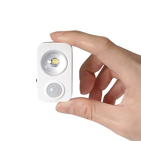 ＵＳＢ充電式　ミニセンサーライト２Ｐ（暖色） HAC4378●ＵＳＢ●充電式●ミニ●センサー●ライト●２Ｐ●暖色●HAC●リンクサス HAC4378●ＵＳＢ●充電式●ミニ●センサー【取寄せ商品】