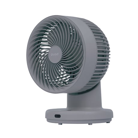 クリーン3DDCサーキュレーター　PUREAIR DC　グレー QS537GY●QUADS 取寄せ商品】