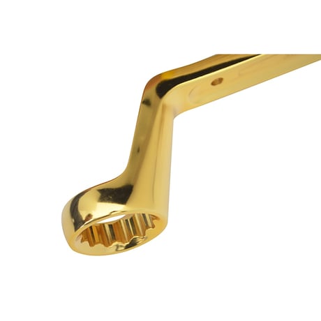 ＴＯＮＥ　シノ付めがねレンチ　金総磨き　ＳＭＮ－３０Ｍ（３０） SMN-30M(30)●ＴＯＮＥ　シノ付めがねレンチ　金総磨き　ＳＭＮ－３０Ｍ（３０）●金井産業【取寄せ商品】