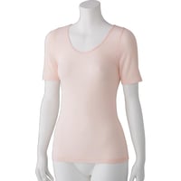 のびのびラクラク半袖インナー ピーチ●ディーエーピー【取寄せ商品】