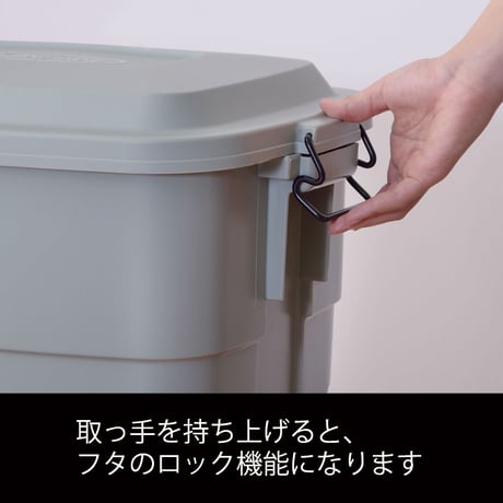 トラッシュカン５０Ｌ　グリーン　ＬＦＳ－９３６ＧＲ 東谷株式会社
