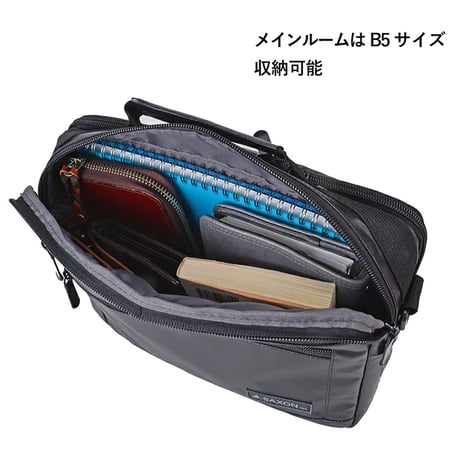 ＳＡＸＯＮ　２ｗａｙ　ショルダーバッグ　５２２２　ブラック 5222●ＳＡＸＯＮ　２ｗａｙ　ショルダーバッグ　５２２２　ブラック●スワン 5222【取寄せ商品】