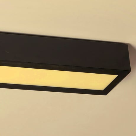 スタンドワーカーストレート型　ＬＥＤペンダントライト　ブラック BRID