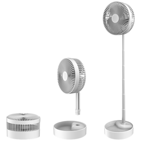 折り畳み式扇風機【スタンドタイプ】　Folding Storage Fan(F3E)