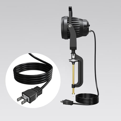 クランプ式ＬＥＤ　ＬＤ－Ｊ６Ｄ　スポット　昼白色 株式会社グッドグッズ【取寄せ商品】
