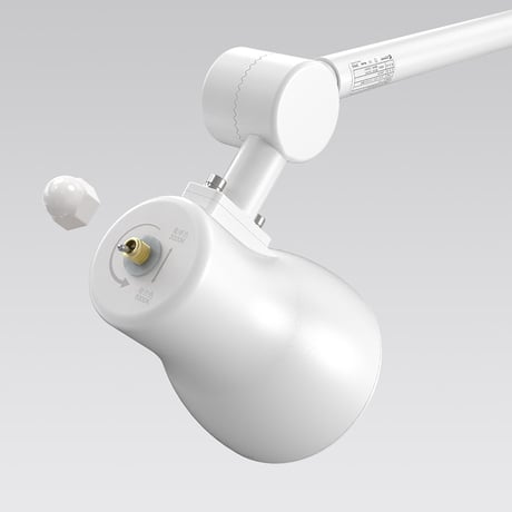 アーム式ＬＥＤ看板灯　ＬＤ－Ｋ１５Ｗ　１８００ＬＭ　２色切替　ホワイト 株式会社グッドグッズ【取寄せ商品】