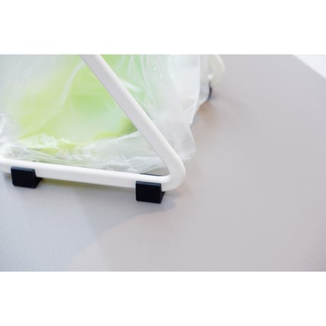 ポリ袋ホルダーS　ホワイト PBH-S-WH●ポリ袋ホルダーS　ホワイト●日東 PBH-S-WH●ポリ袋ホルダーS　ホワイト●日東【取寄せ商品】