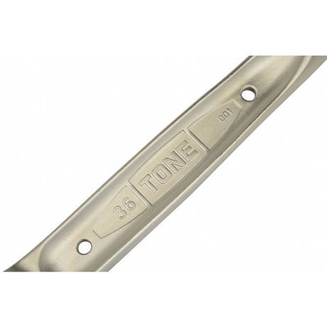 ＴＯＮＥ　シノ付めがねレンチ　メッキ　ＳＭＮ－２２Ｓ（３６） SMN-22S(36)●ＴＯＮＥ　シノ付めがねレンチ　メッキ　ＳＭＮ－２２Ｓ（３６）●金井産業【取寄せ商品】