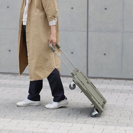 F.S. ハンドルカート　オリーブドラブ FSHC-OD●F.S. ハンドルカート　オリーブドラブ●日東 FSHC-OD●日東【取寄せ商品】