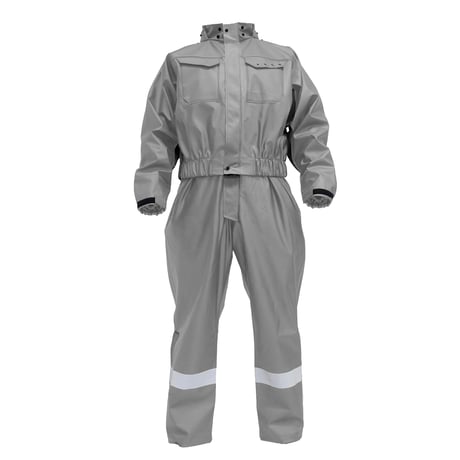 ＭＷ専用サロペット　土木作業向け　グレー　●コヤナギ【取寄せ商品】