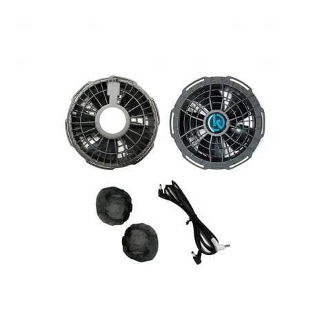 Ａｉｒ　Ｒｅｖｏｌｕｔｉｏｎ　フルハーネス対応ベストジャケットセット　ネイビー　４Ｌ ケイユーシステム