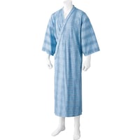 ヒモなし楽々！やわらかワンタッチねまき(紳士) ブルー系●ディーエーピー【取寄せ商品】