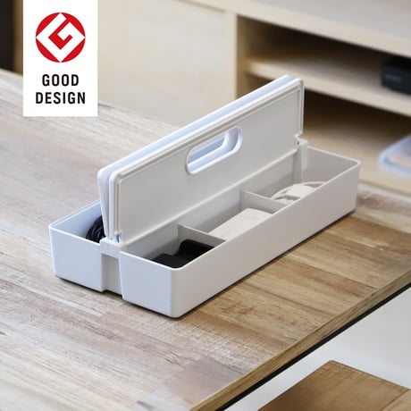 かるコン　収納ケース　ホワイト　M KCM-WH●かるコン　収納ケース　ホワイト　M●日東 KCM-WH●かるコン　収納ケース　ホワイト　M●日東【取寄せ商品】