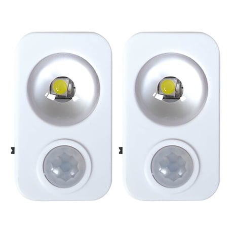 ＵＳＢ充電式　ミニセンサーライト２Ｐ（暖色） HAC4378●ＵＳＢ●充電式●ミニ●センサー●ライト●２Ｐ●暖色●HAC●リンクサス HAC4378●ＵＳＢ●充電式●ミニ●センサー【取寄せ商品】