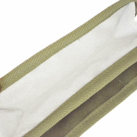 腰袋　内側ポケット付帆布／緑和柄 YK-25 国防●金井産業【取寄せ商品】