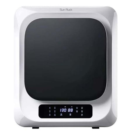 ＳｕｎＲｕｃｋ　小型衣類乾燥機　ホワイト SR-ASMN206-W【取寄せ商品】