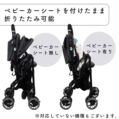 Colulu(コルル) ベビーカーシート オールシーズン クッション ミモザ Colulu0156●orivance【取寄せ商品】