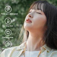 ﾅﾏｹｱﾋﾙ 首掛けﾌｧﾝ NA-121 首掛けファン アヒル かわいい おしゃれ 小型扇風機 USB充電式 ポータブル扇風機 静音 軽量 夏グッズ 熱中症対策
