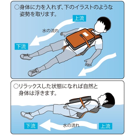 水に浮くランドセル　ウクラン 6300064219●栄商会【取寄せ商品】