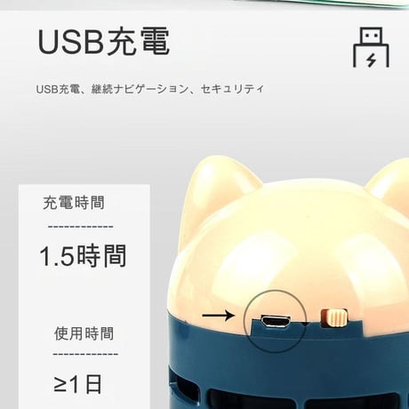ｱﾆﾏﾙ卓上掃除機  ミニ掃除機 デスクトップ掃除機 USB充電式 コンパクト 静音 小型掃除機 キーボード掃除 ホコリ取り 卓上クリーナー 車載クリーナー
