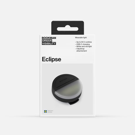 Ｅｃｌｉｐｓｅ　エクリプス　クリップライト　Ｂｌａｃｋ 575●Ｅｃｌｉｐｓｅ　エクリプス　クリップライト　Ｂｌａｃｋ●BOOKMAN【取寄せ商品】