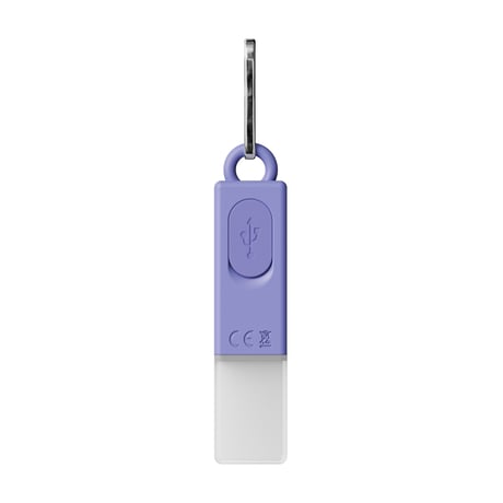 Ｌｉｇｈｔｓｔｉｃｋ　充電式防水ＬＥＤランプ　ＵＳＢ－Ｃ＆Ｐａｐｅｒ　ｐａｃｋａｇｉｎｇ（ＦＳＣ）　Ｌａｖｅｎｄｅｒ 584●BOOKMAN【取寄せ商品】